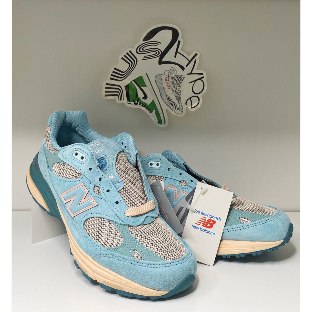 New Balance/ JoeFresh Goods 993 Made In USA Performance Art Arctic Blue